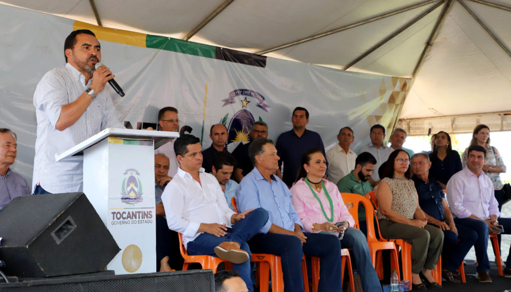 A audiência foi aberta oficialmente pelo governador Wanderlei Barbosa