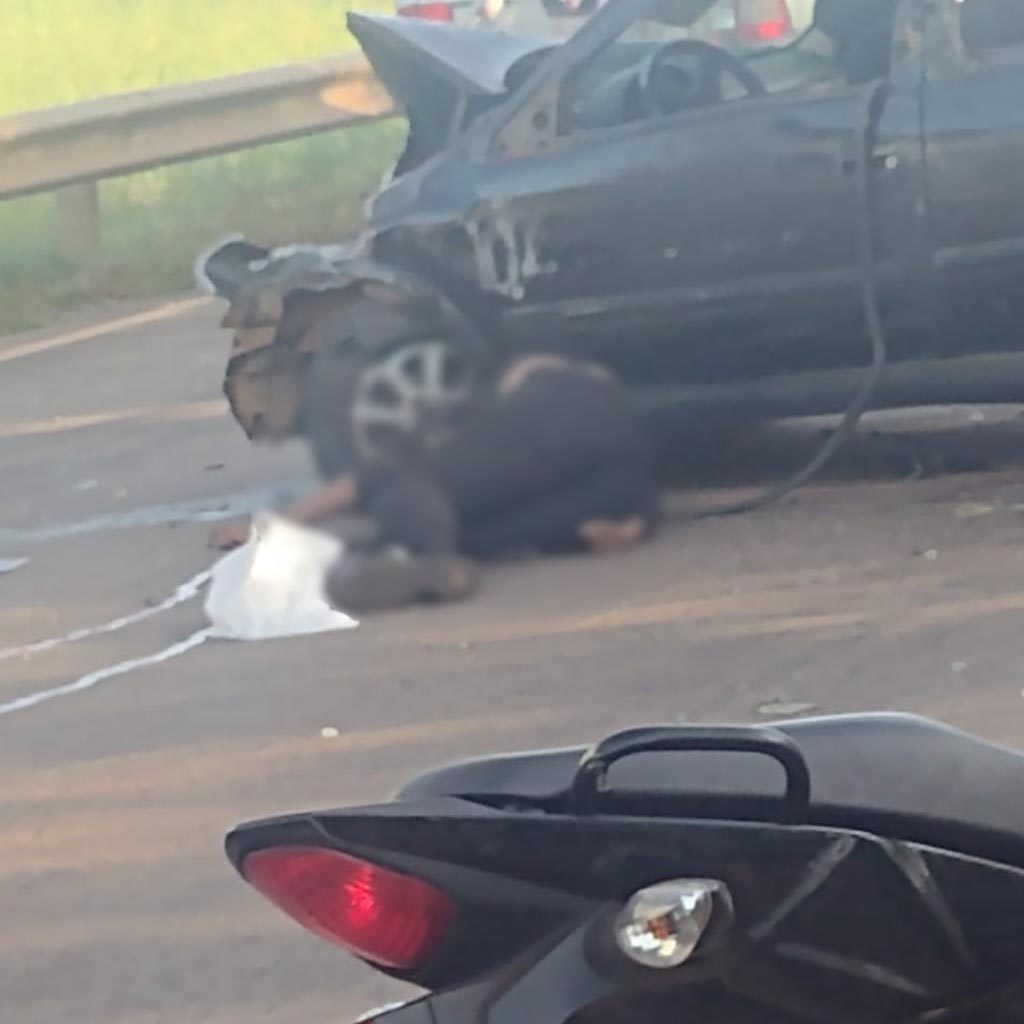 Homem já sem vida após acidente na BR-010 em Palmas