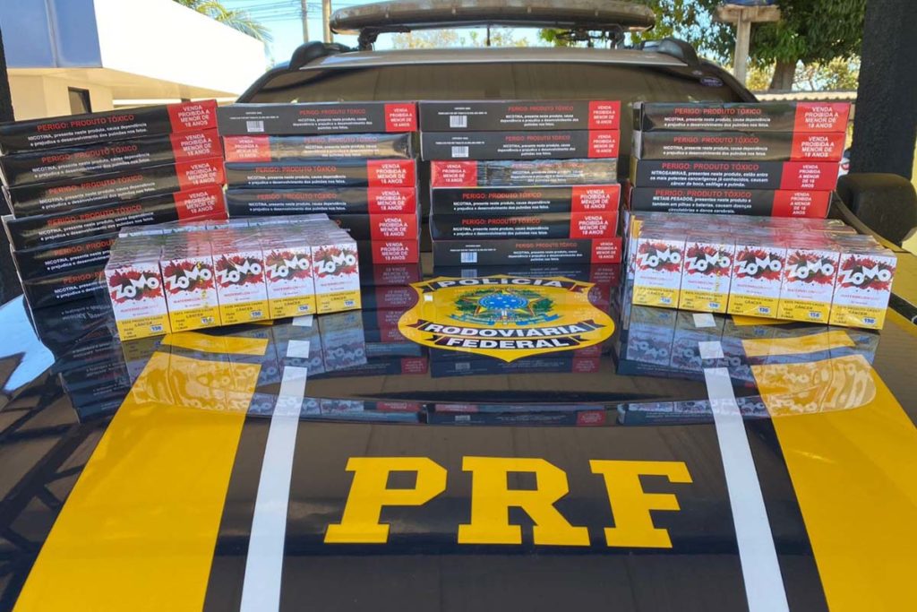 O condutor não apresentou documentação fiscal correspondente aos produtos