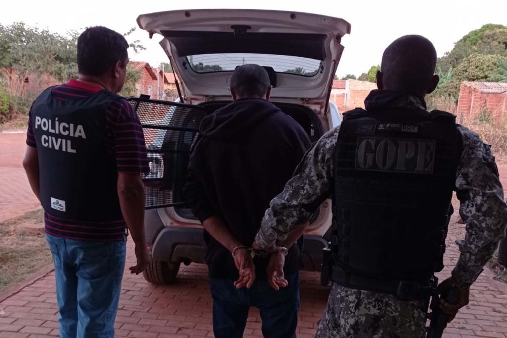 o mandado foi expedido pelo Poder Judiciário do Goiás e foi cumprido pela PC-TO e o GOPE