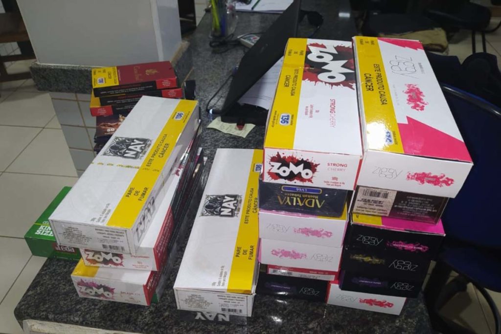 283 itens relacionados à tabacaria são apreendidos em Guaraí/TO