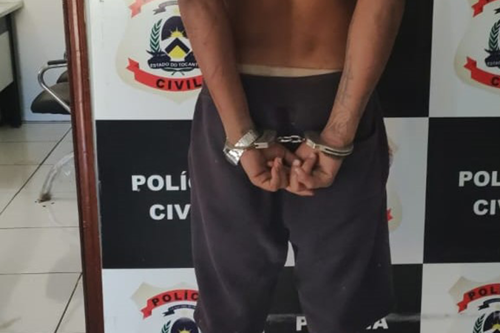 Polícia Civil do Tocantins e Polícia Militar prendem em flagrante um dos suspeitos de praticar roubos em Colinas e região