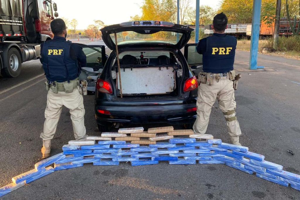 60,4kg de substância análoga à maconha foram apreendidos em Guaraí/TO