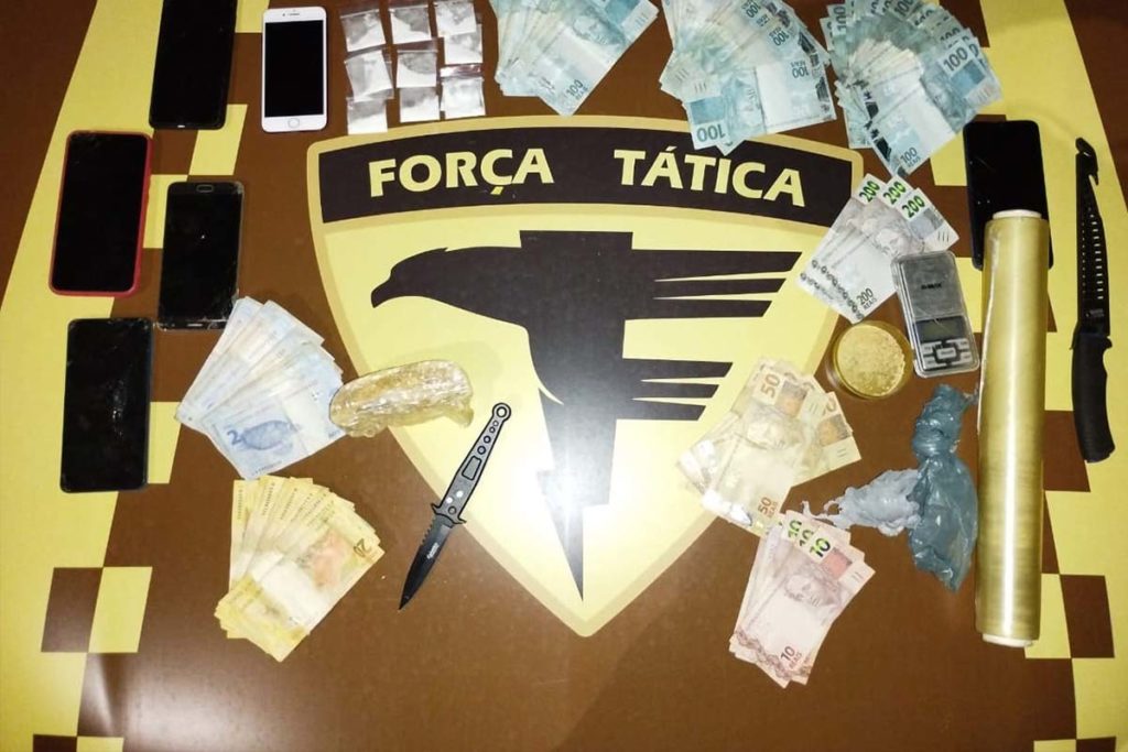 Ações de combate ao tráfico de entorpecentes resulta na prisão de nove suspeitos e apreensão de drogas em Gurupi