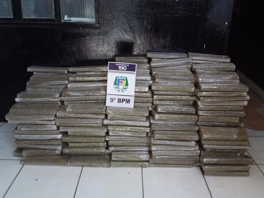 Polícia Militar apreende quase meia tonelada de maconha em São Miguel do Tocantins