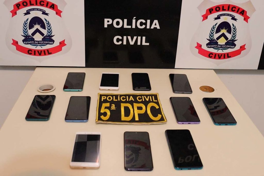 Polícia Civil recupera smartphones roubados de loja e alerta população quanto ao crime de receptação