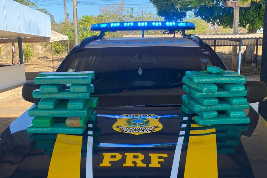 Em Guaraí, mulher é presa ao transportar 24,6kg de maconha