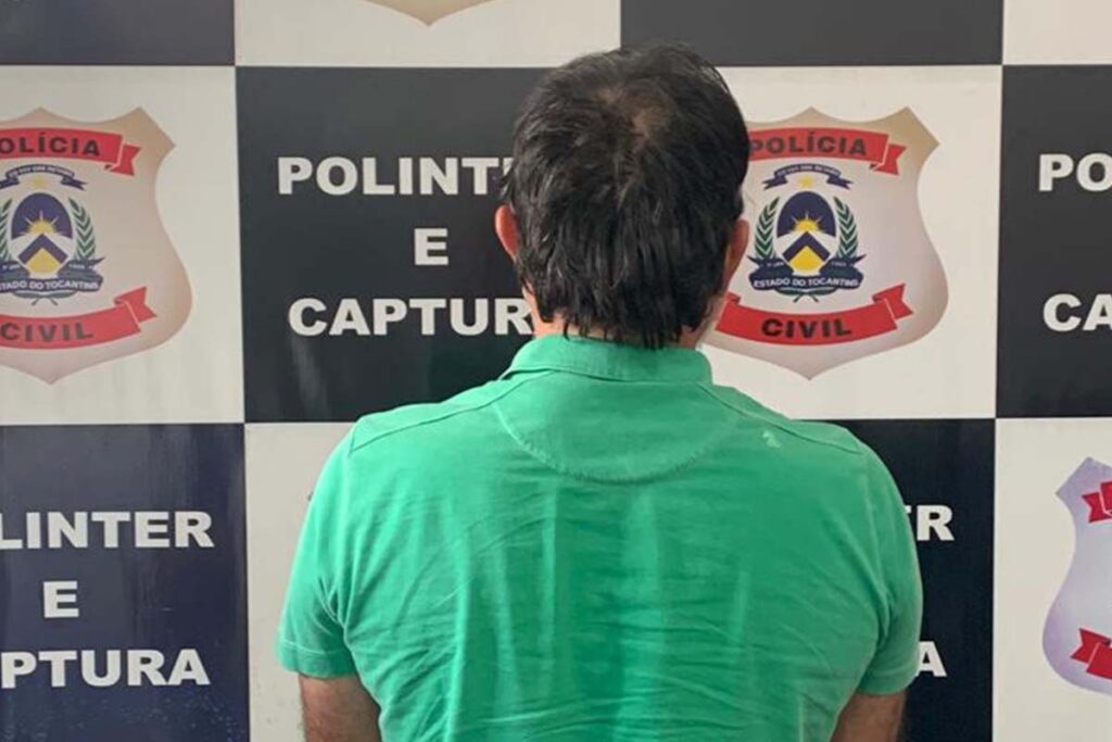 Polícia Civil do Tocantins prende foragido da Justiça do Ceará condenado a mais de 30 anos de prisão por homicídio