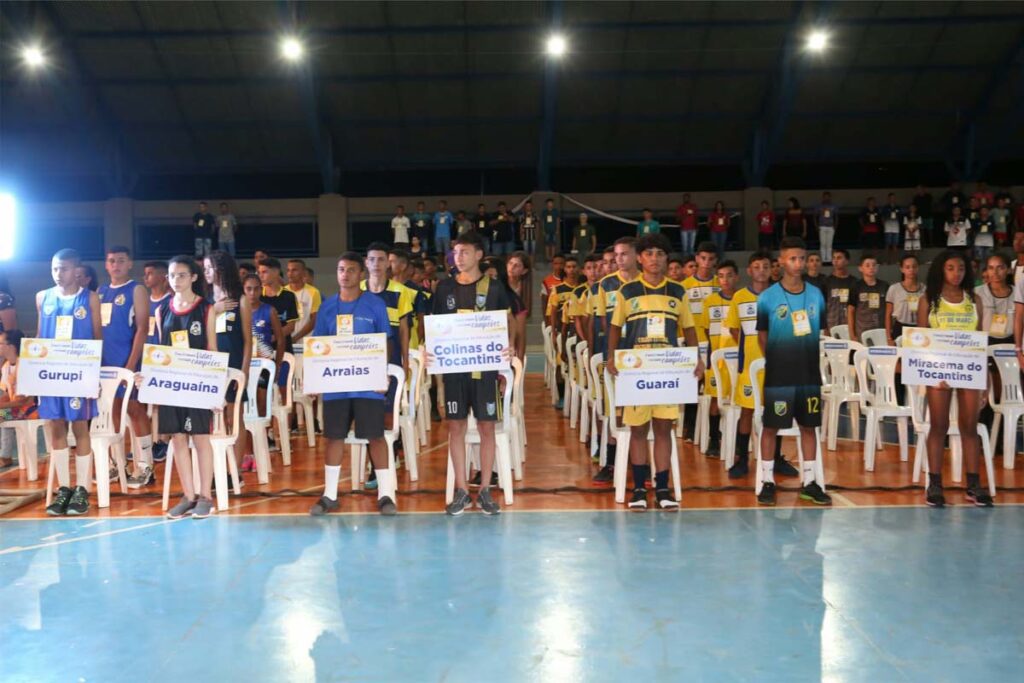 Cerca de 1.200 estudantes do Tocantins disputam a final estadual dos Jets 12 a 14 anos em Palmas