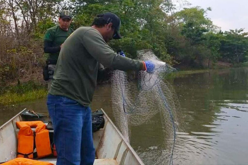 Naturatins realiza operação de fiscalização entre os estados do Tocantins e Maranhão
