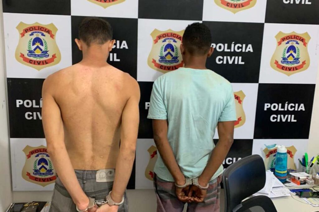 Em Xambioá, dois homens são presos em flagrante por furto