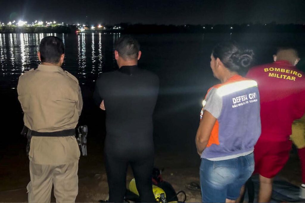 Bombeiros militares atuam em afogamento com óbito no Distrito de Bela Vista