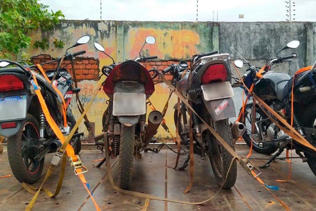 várias motocicletas são apreendidas por perturbação do sossego