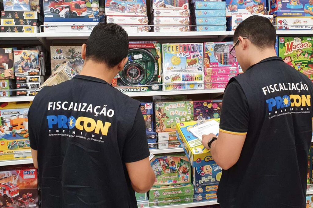 Fiscalização do Procon encontra variação de até 150% nos preços de brinquedos