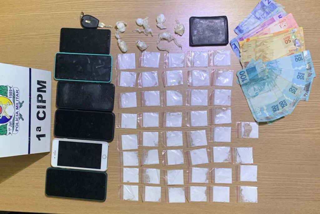 Homem é preso por tráfico de drogas em Arraias