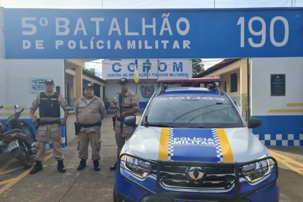 Dois indivíduos são presos pela PM por violência doméstica em Porto Nacional