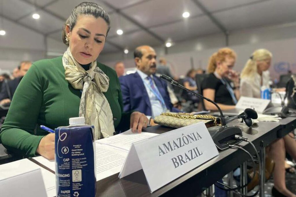 Prefeita de Palmas representa os municípios da América Latina em reunião ministerial na COP 27