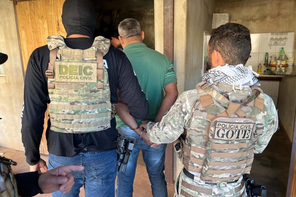 Polícia Civil do Tocantins cumpre mandados de prisão em Palmas em apoio a Operação Efialtes do Mato Grosso