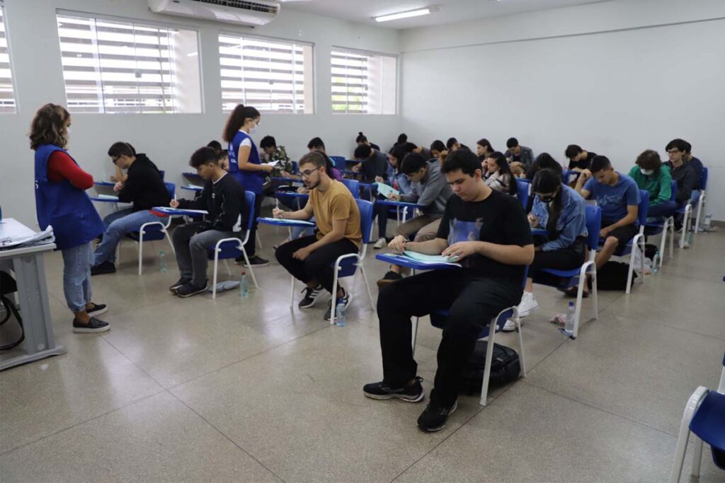 Vestibular Unitins 2023/1 contou com a participação de quase 6 mil candidatos presentes