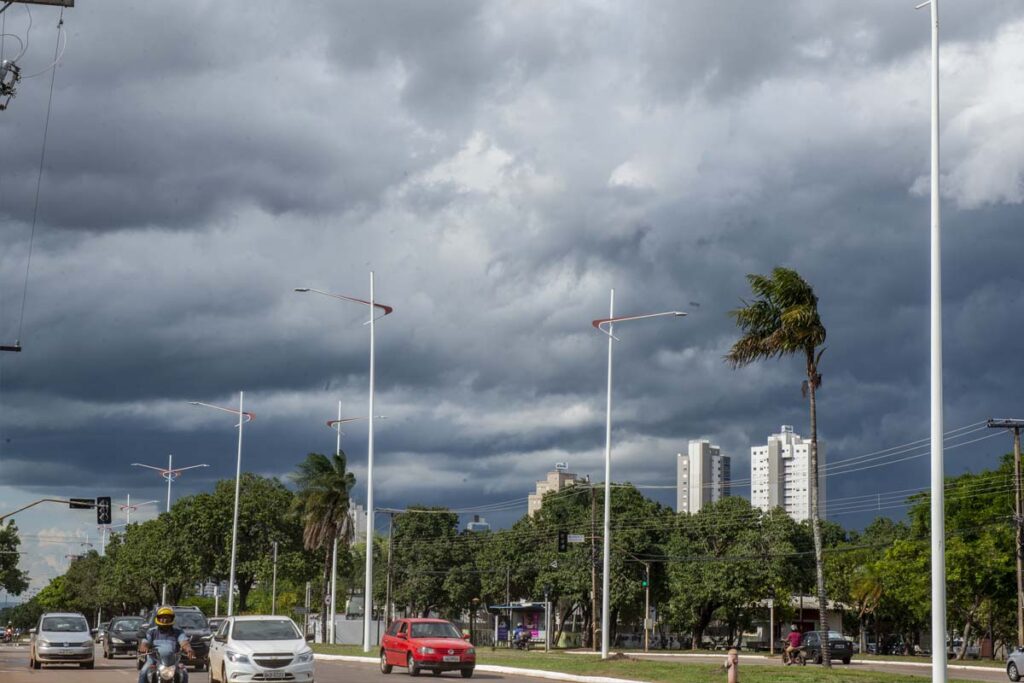 Palmas tem previsão de clima instável e pancadas de chuvas neste final de semana