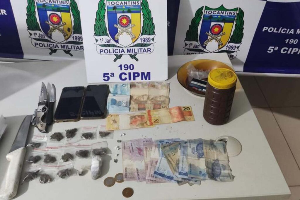 Homem é preso por tráfico de drogas em Tocantinópolis