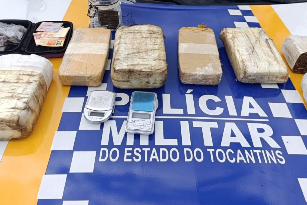 Homem é preso com 7kg de drogas em Araguaína
