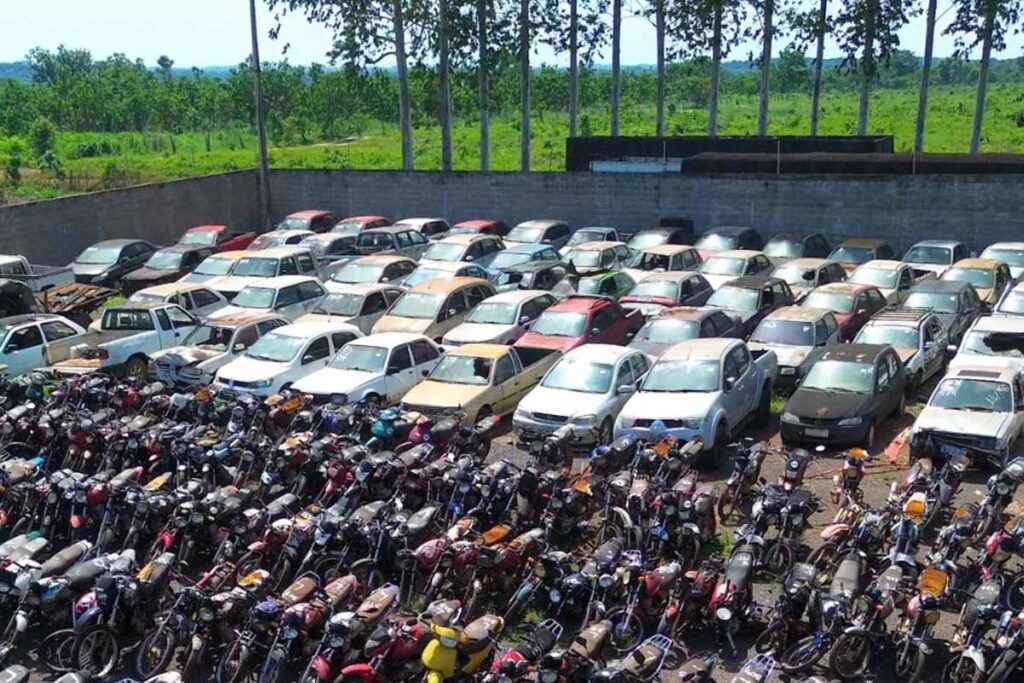 Detran/TO promove leilão com mais de 500 veículos, em Guaraí