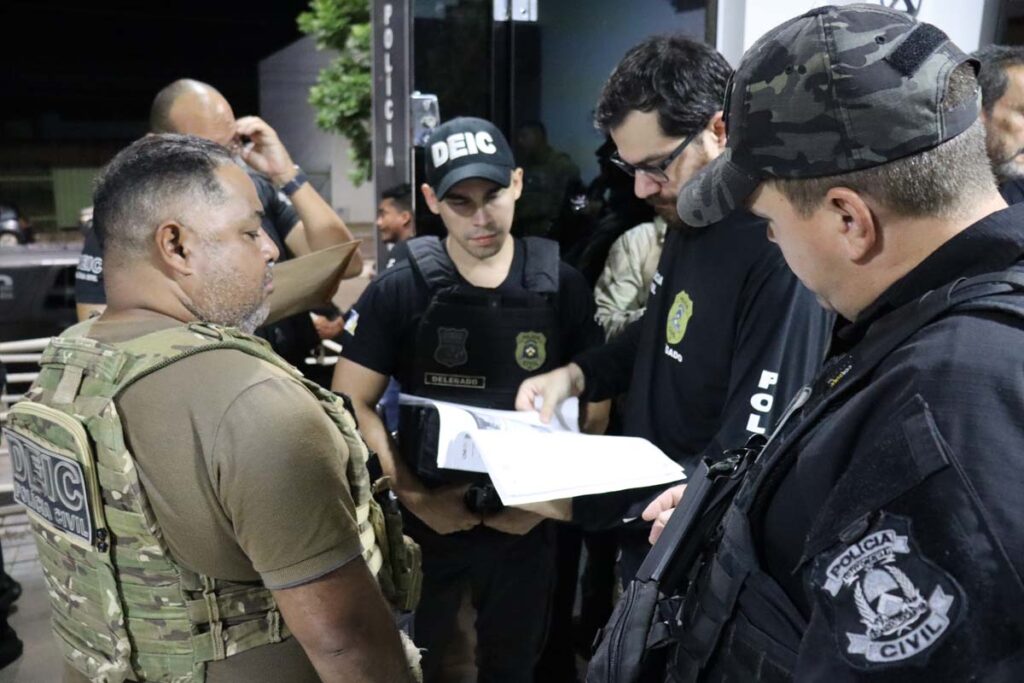 Polícia Civil do Tocantins deflagra operação de combate ao crime organizado