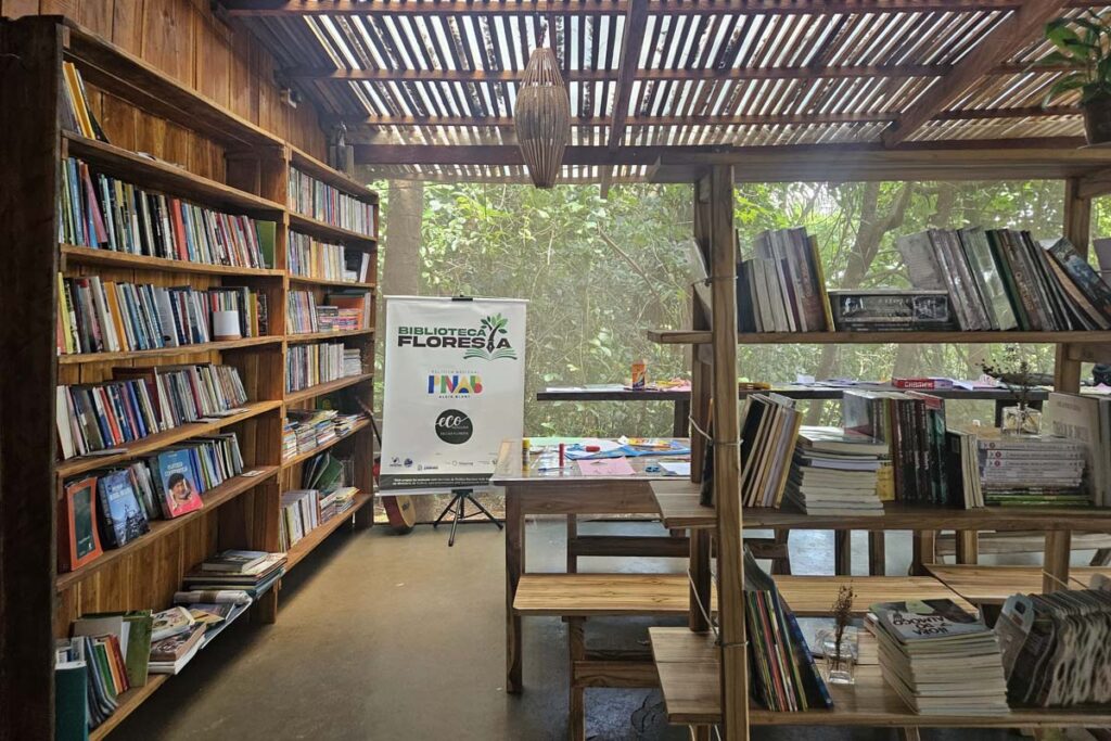 Biblioteca Floresta: Acesso gratuito à leitura em Caseara