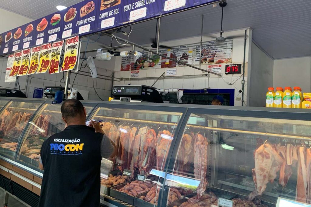 Pesquisa de preços encontra variação de até 95% nos preços das carnes em Gurupi