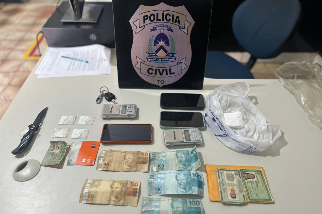 Força-tarefa prende traficantes e apreende cocaína em Araguatins