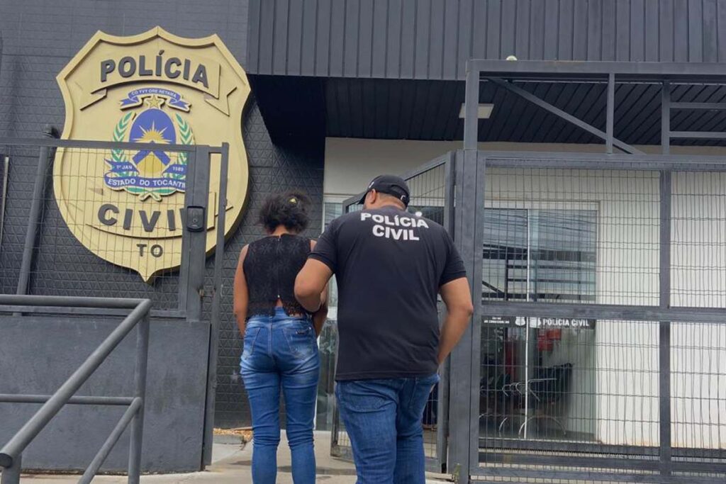 Mulher suspeita de latrocínio contra idoso é presa em Cristalândia