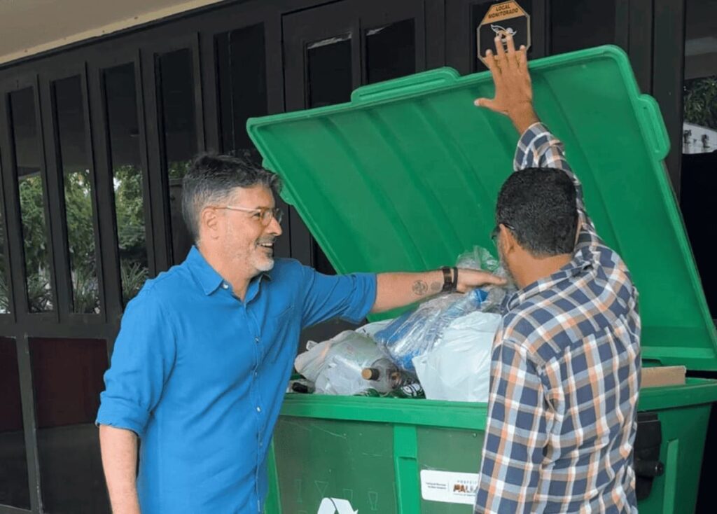 EcoSemarh destina mais de 720 kg de recicláveis e gera renda a catadores no Tocantins