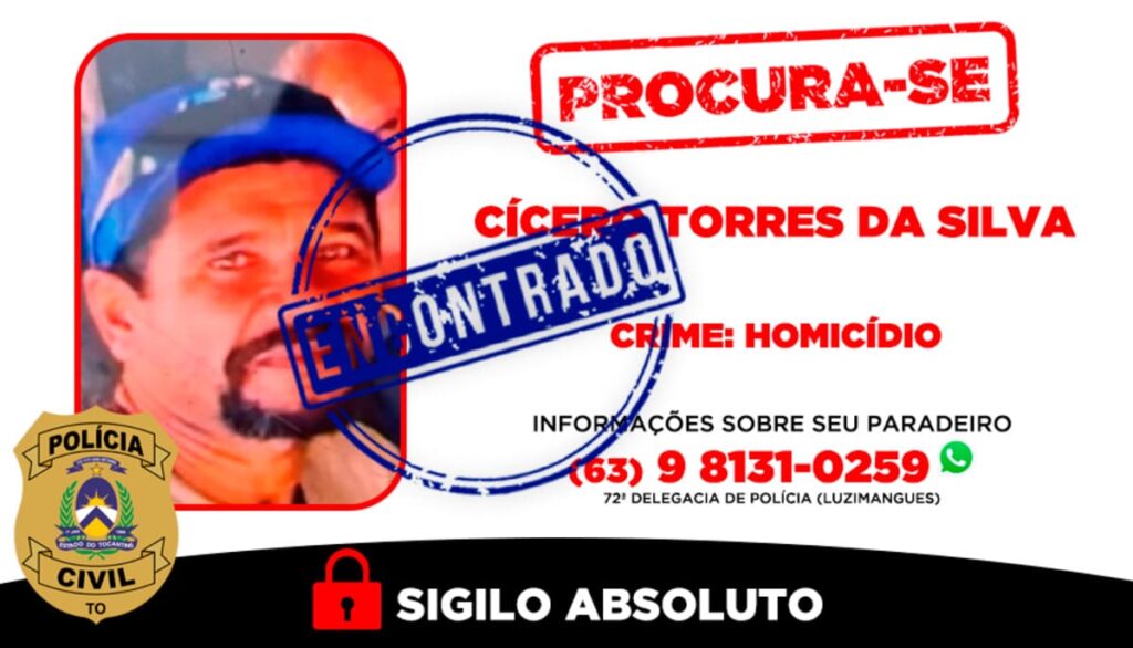 Foragido por homicídio em Luzimangues é preso no Pará após se envolver em nova tentativa de crime