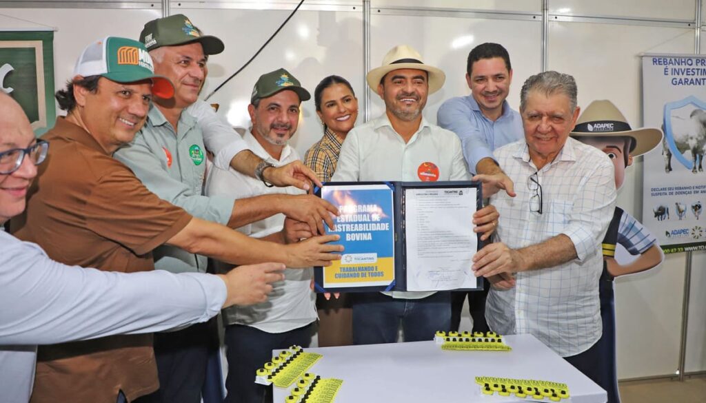 Tocantins implanta sistema de rastreabilidade de bovinos com foco em sanidade e acesso a mercados