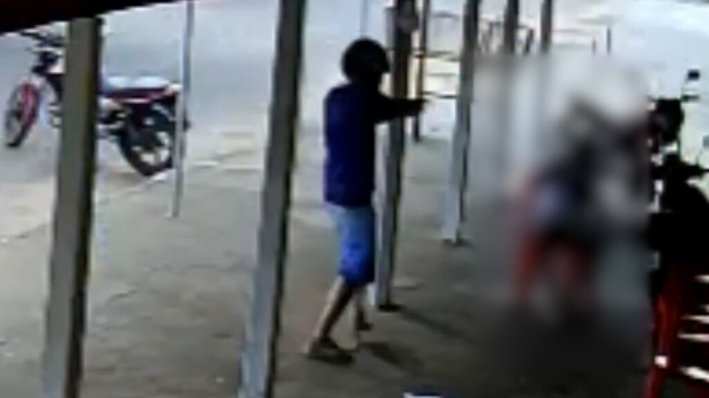 Adolescente de 16 anos é morto a tiros em Guaraí; crime foi registrado por câmeras