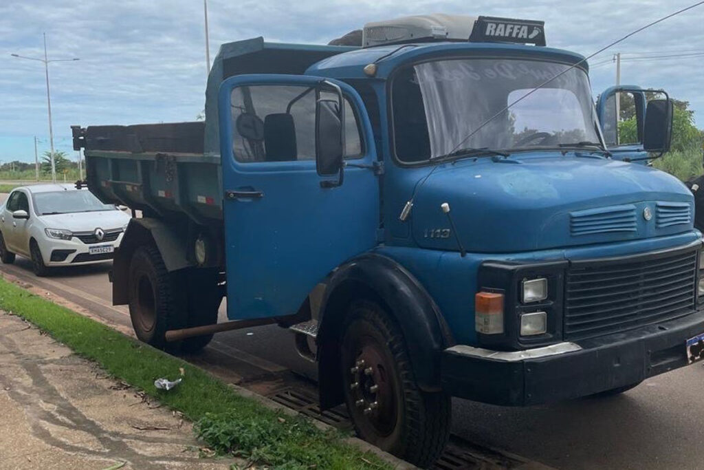 Ação rápida da polícia recupera caminhão furtado em Palmas