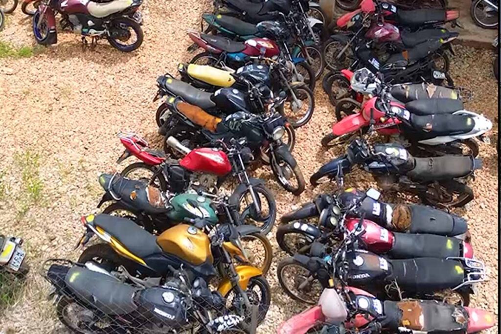 Detran-TO realiza leilão com 1.177 veículos em Gurupi; lances acontecem nos dias 28 a 30 de maio