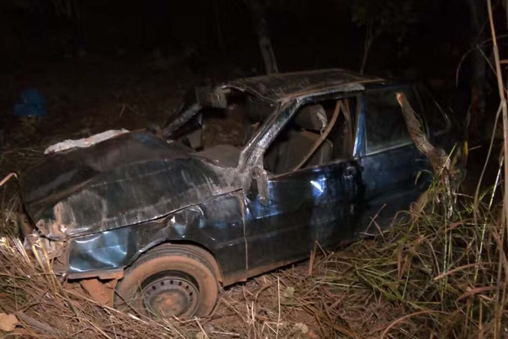 Casal de agricultores morre em capotamento na TO-030 entre Taquaruçu e Buritirana