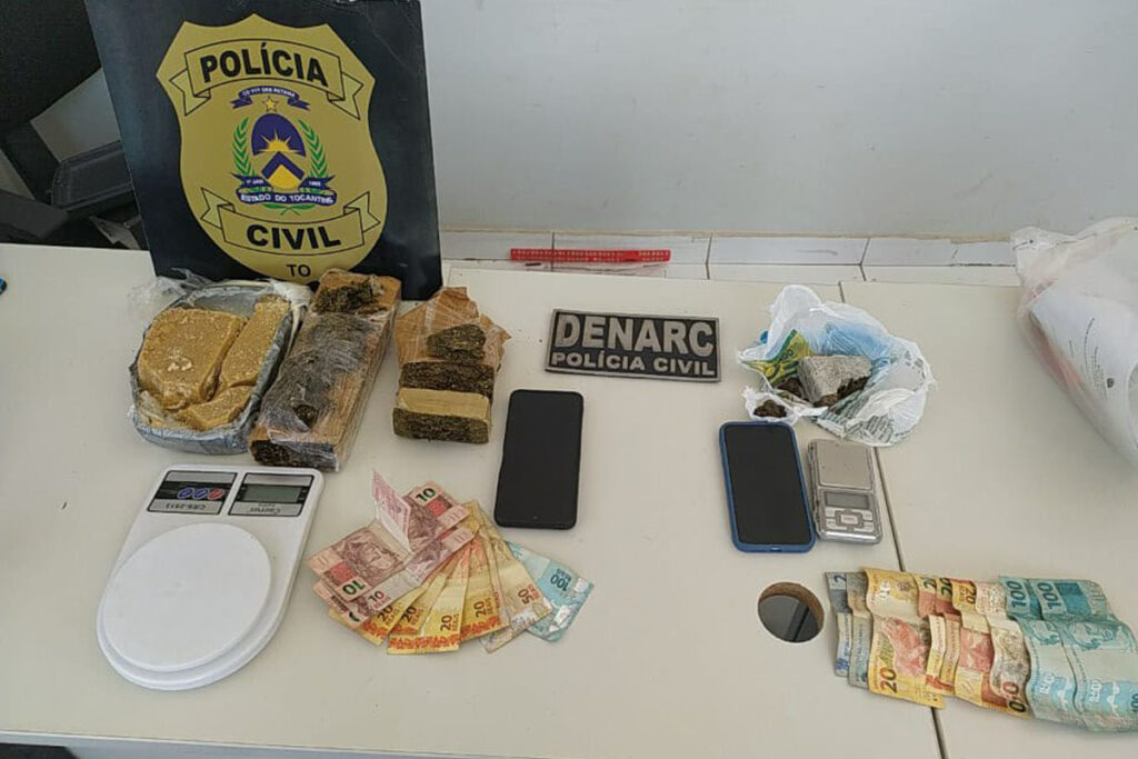 Operação Narke IV prende três homens por tráfico de drogas em Pedro Afonso