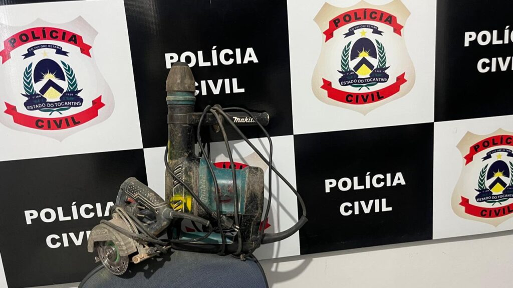 Suspeito de furtar equipamentos em obra na região sul de Palmas é identificado e investigado