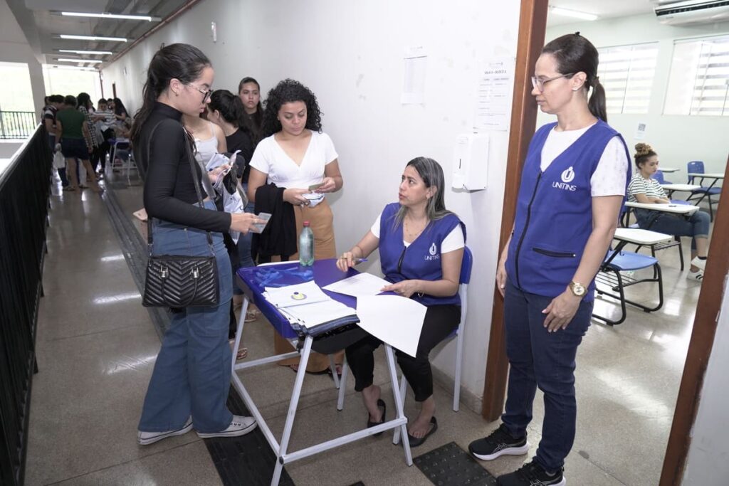 Vestibular 2025/2 da Unitins será neste domingo (8); veja horários, locais e o que levar