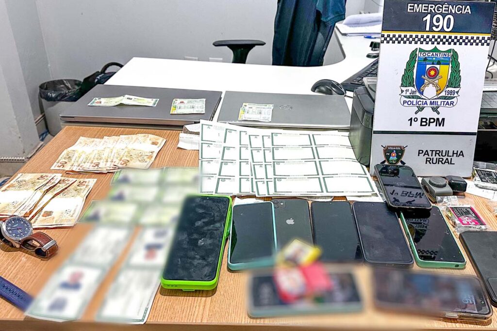 Três pessoas são presas por suspeita de estelionato e uso de documentos falsos em Palmas