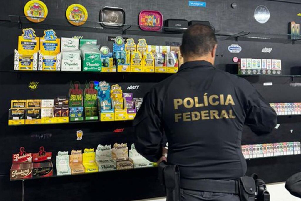 PF deflagra operação contra contrabando de cigarros eletrônicos no Tocantins