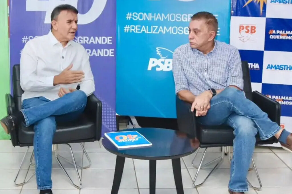 Rompimento entre Eduardo Siqueira e Amastha expõe disputa por controle do PSB em Palmas
