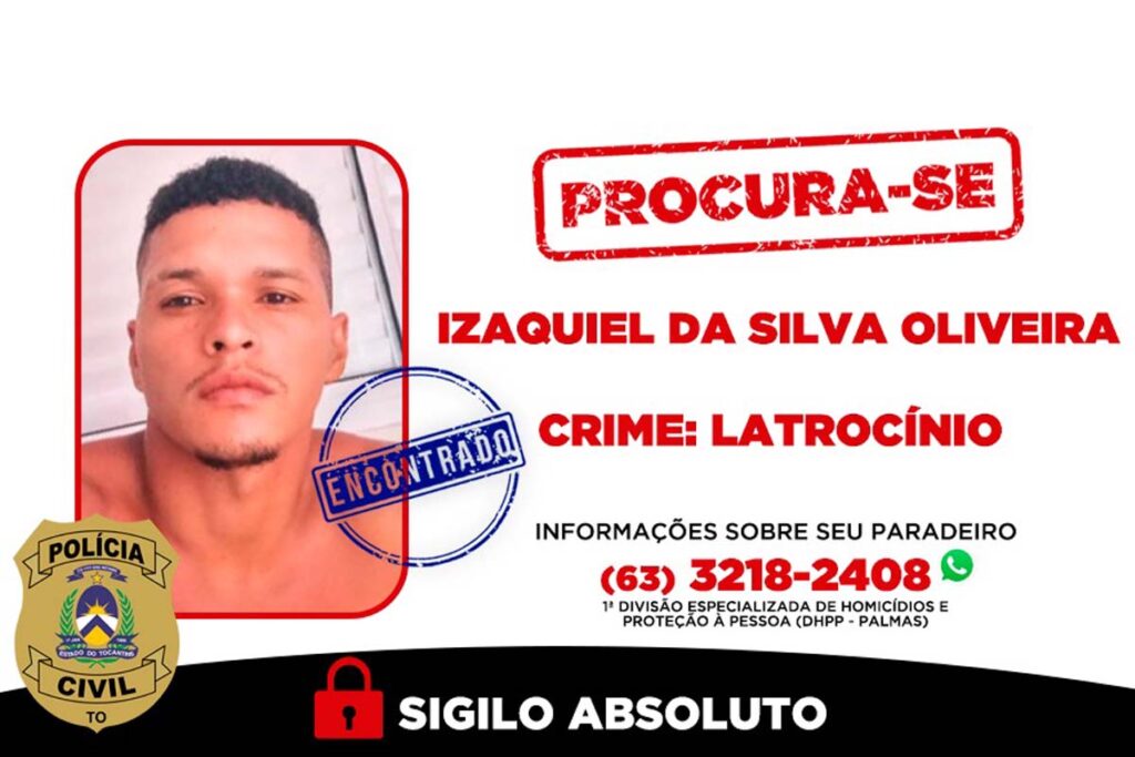 Segundo suspeito de latrocínio contra idoso é preso em Lagoa do Tocantins