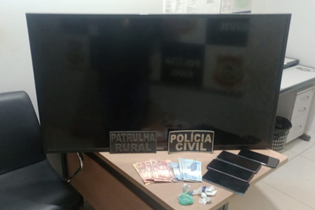 Homem é preso por receptação e tráfico de drogas em Gurupi, no Tocantins