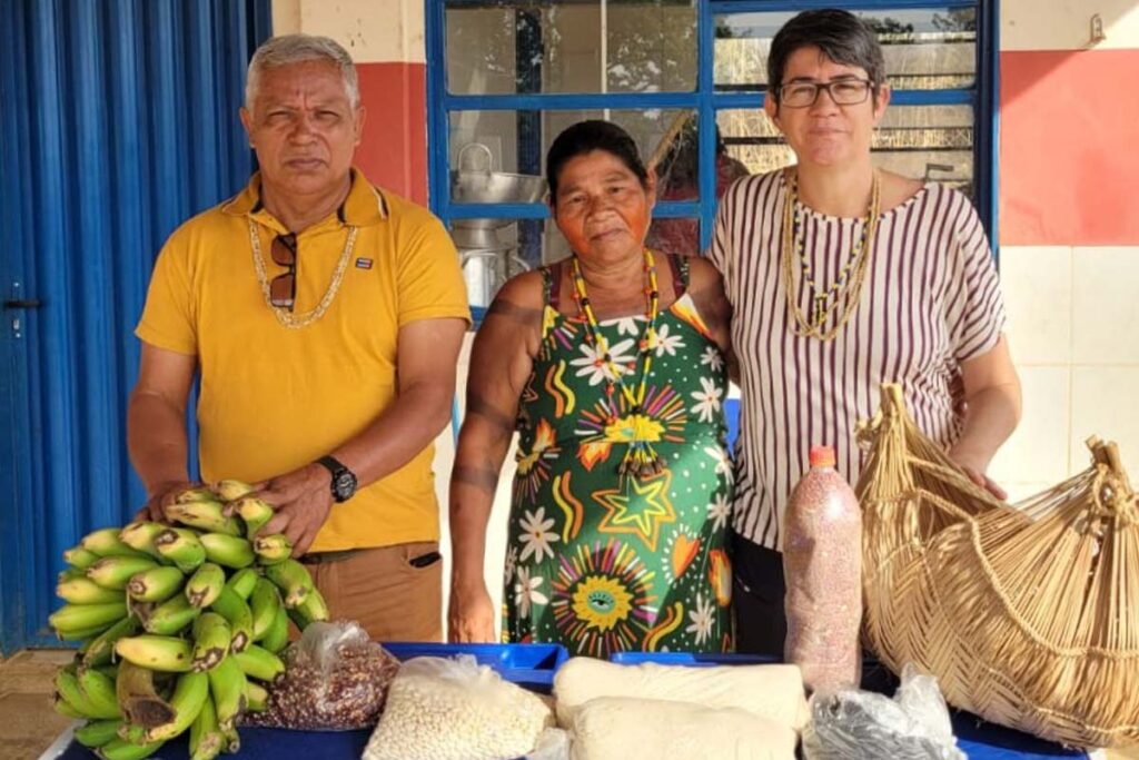 Alimentação escolar indígena fortalece agricultura familiar no Tocantins