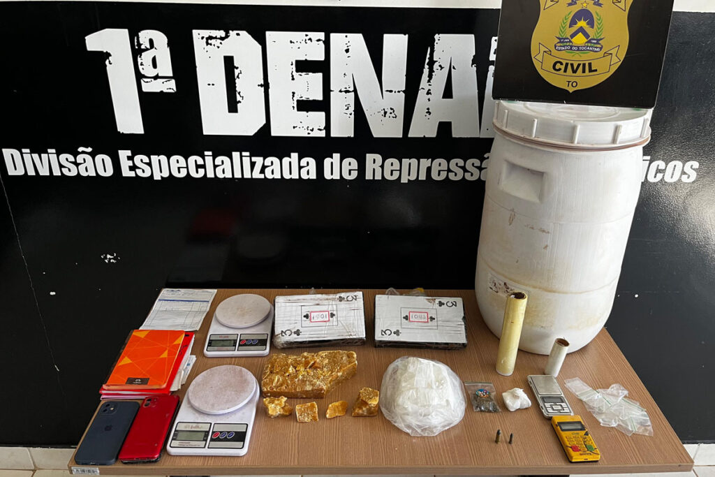 Casa usada por facção criminosa como bunker de drogas é descoberta em Palmas
