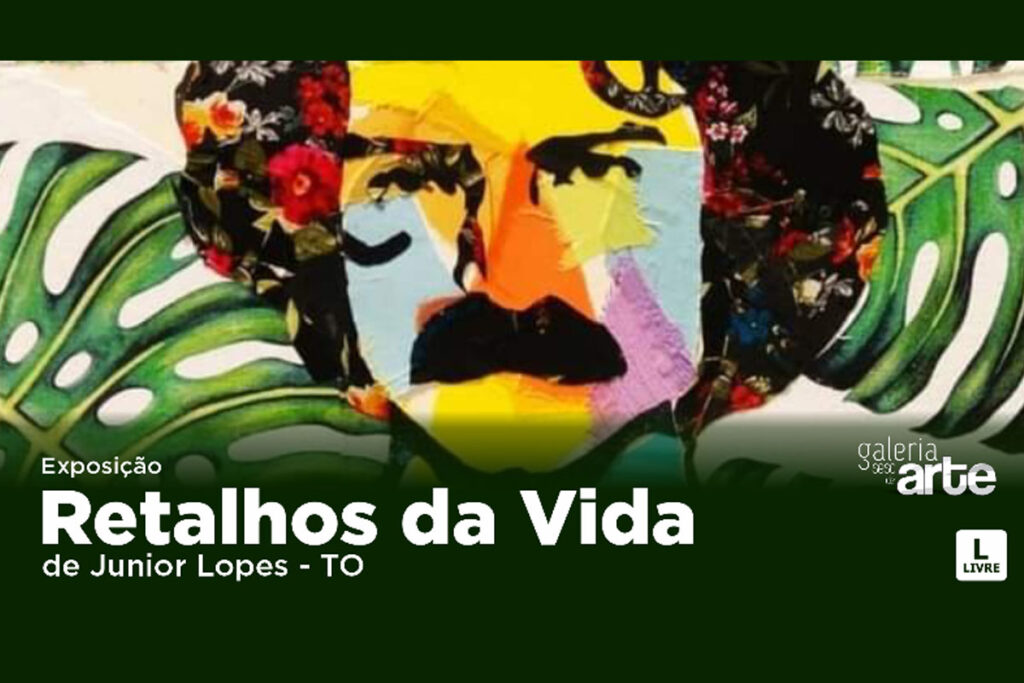 Exposição “Retalhos da Vida”, de Júnior Lopes, chega a Palmas com obras de assemblagem têxtil